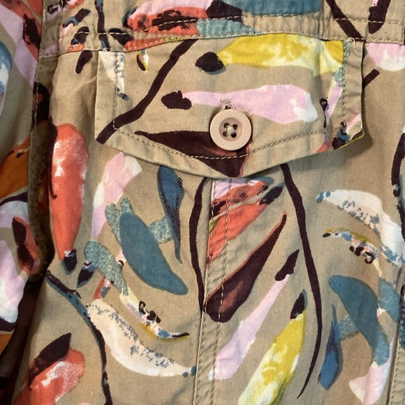 Vibrant floral Jean Jacket - Picture 3 of 4